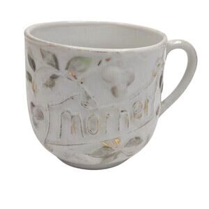 Antique Mother Cup Ceramic Tea Coffee Mug Germany Decorative